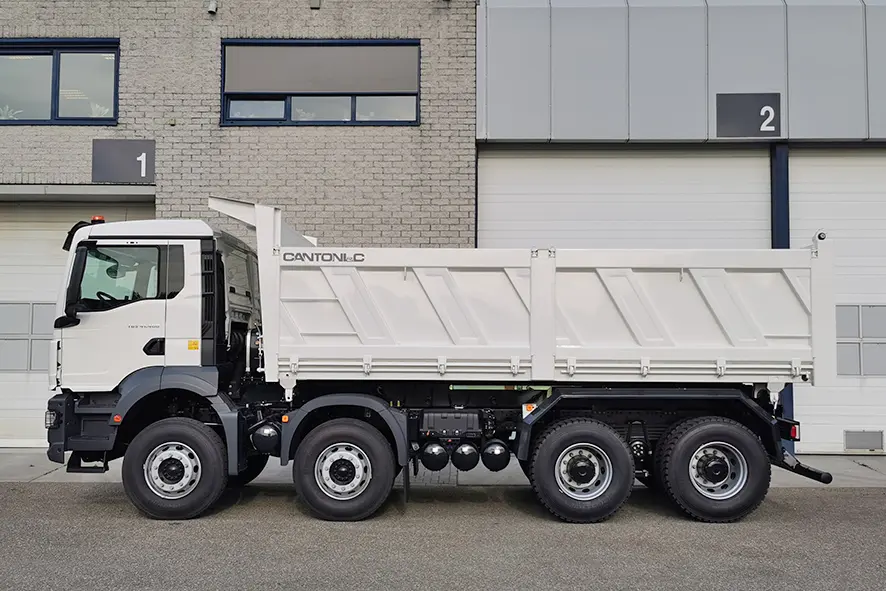 MAN TGS 41.400 BB CH 8x4 Tipper Truck 4