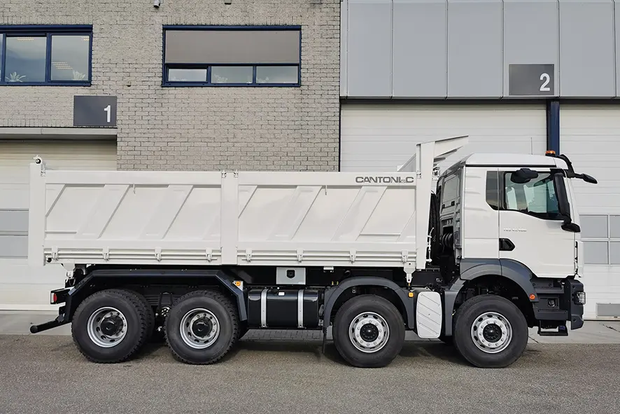 MAN TGS 41.400 BB CH Benne basculante 8x4 6