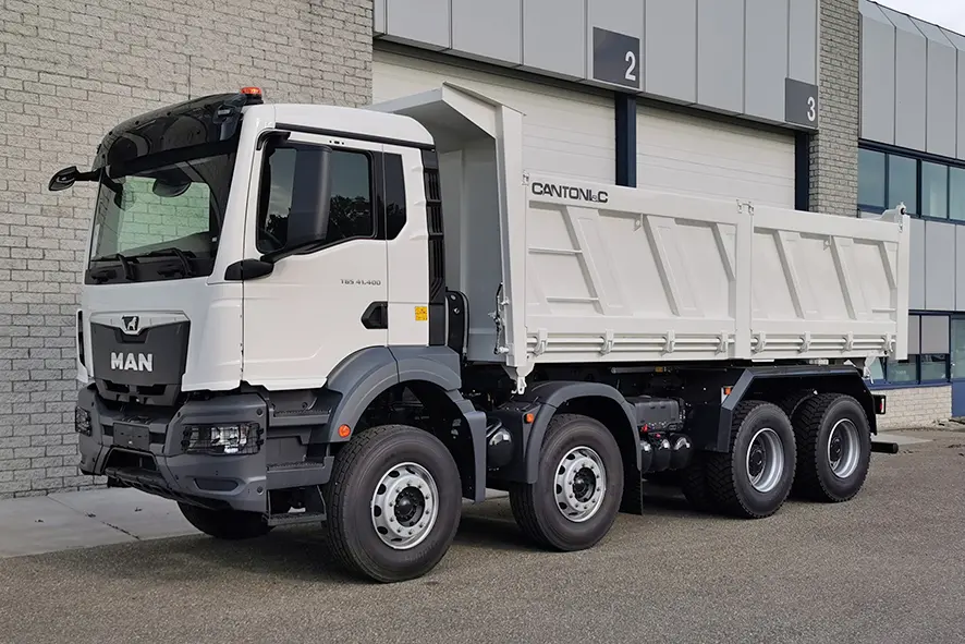 MAN TGS 41.400 BB CH Tipper Truck 8x4 7