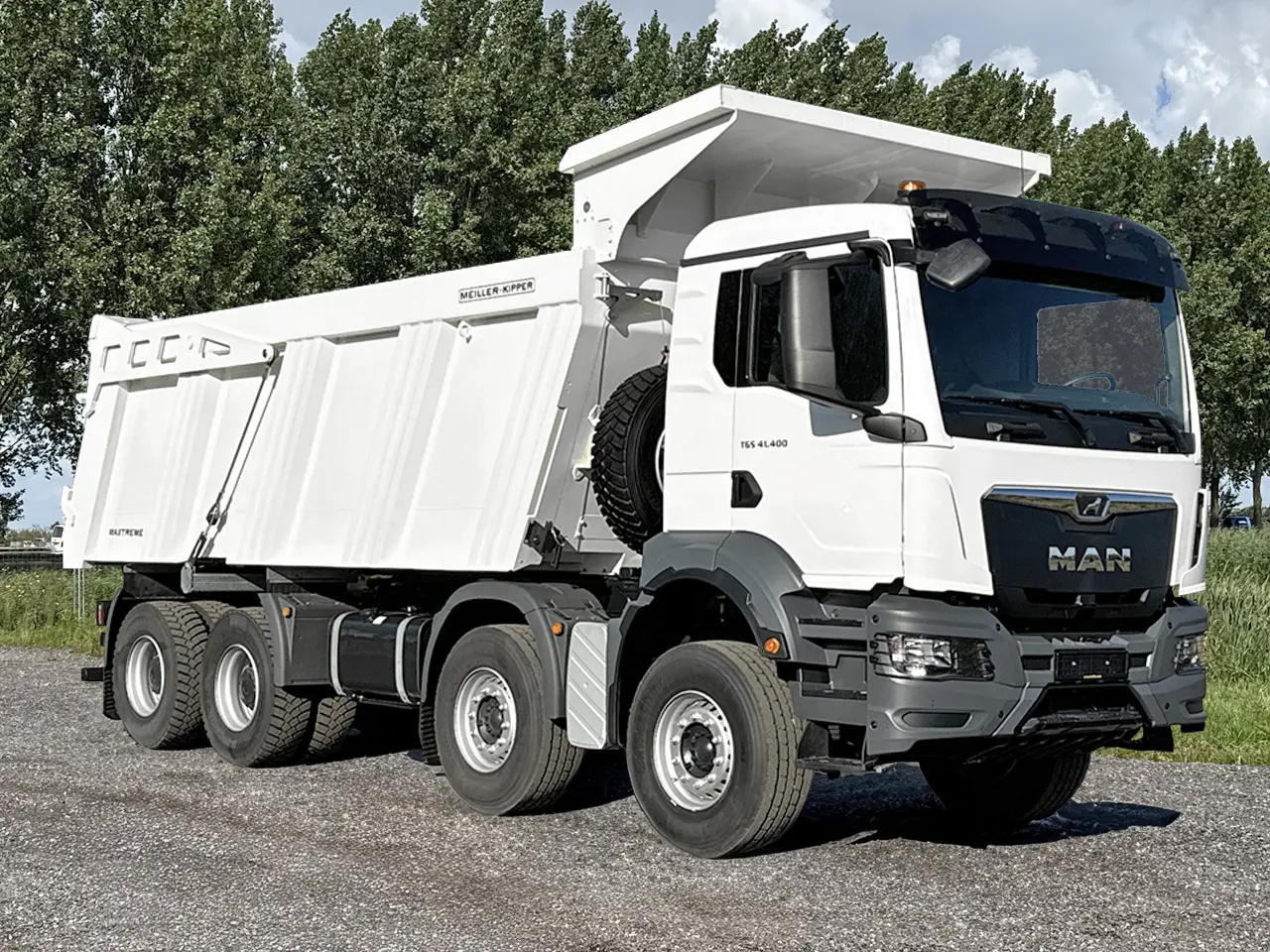 MAN TGS 41.400 BB CH Benne basculante 8x4