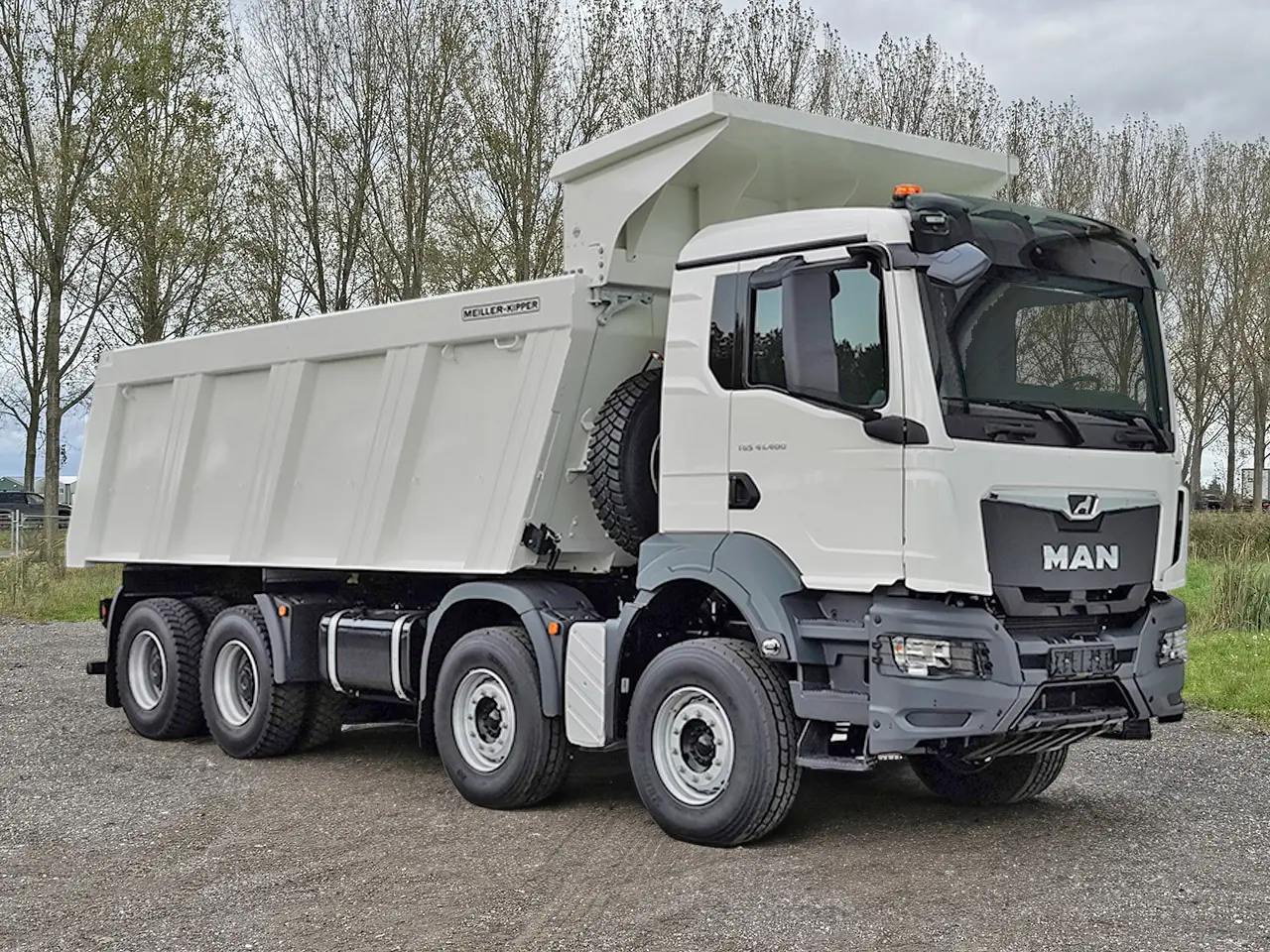 MAN TGS 41.400 BB CH Benne basculante 8x4