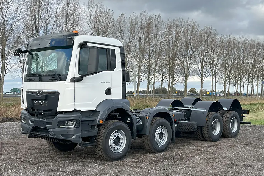 MAN TGS 41.400 BB CH Mixer Châssis Cabine 8x4 7