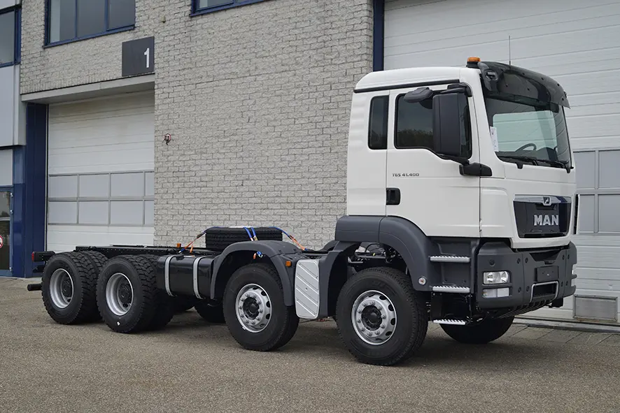 MAN TGS 41.400 BB-WW Châssis Cabine 8x4 1