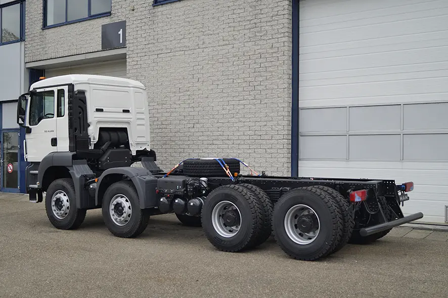 MAN TGS 41.400 BB-WW Châssis Cabine 8x4 2