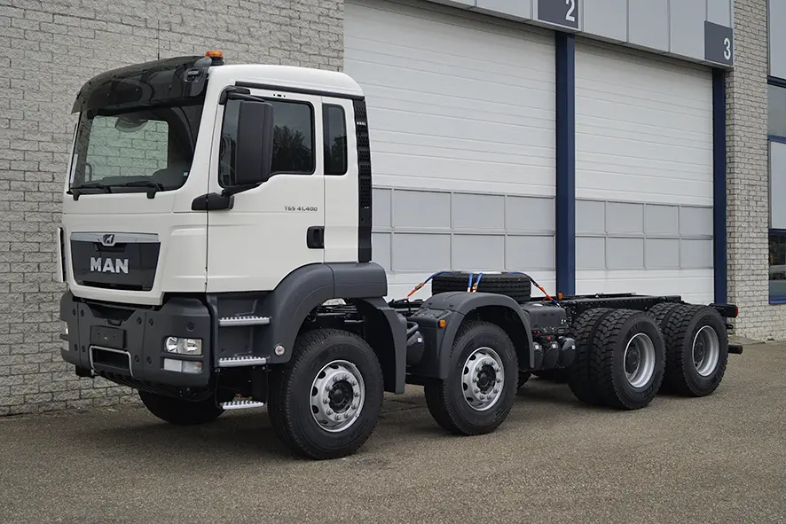 MAN TGS 41.400 BB-WW Châssis Cabine 8x4 7