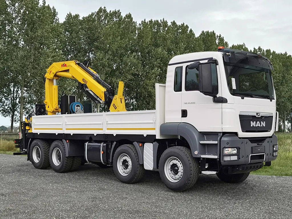 MAN TGS 41.400 BB-WW Crane Truck 8x4 1