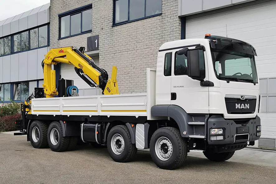 MAN TGS 41.400 BB-WW 8x4 Crane Truck 1