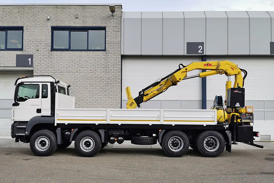 MAN TGS 41.400 BB-WW Crane Truck 8x4 5