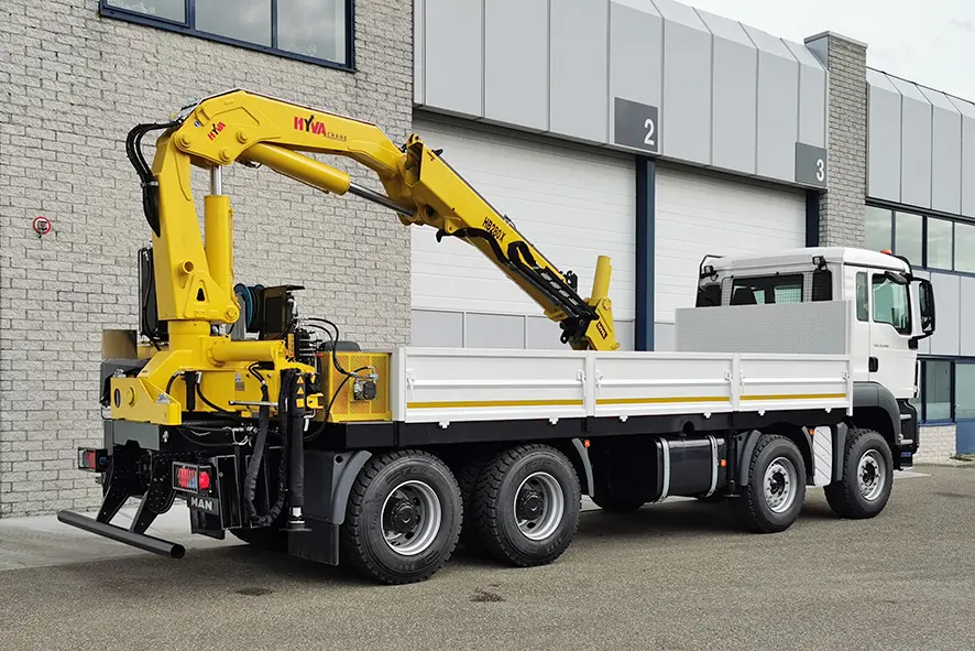 MAN TGS 41.400 BB-WW Crane Truck 8x4 6