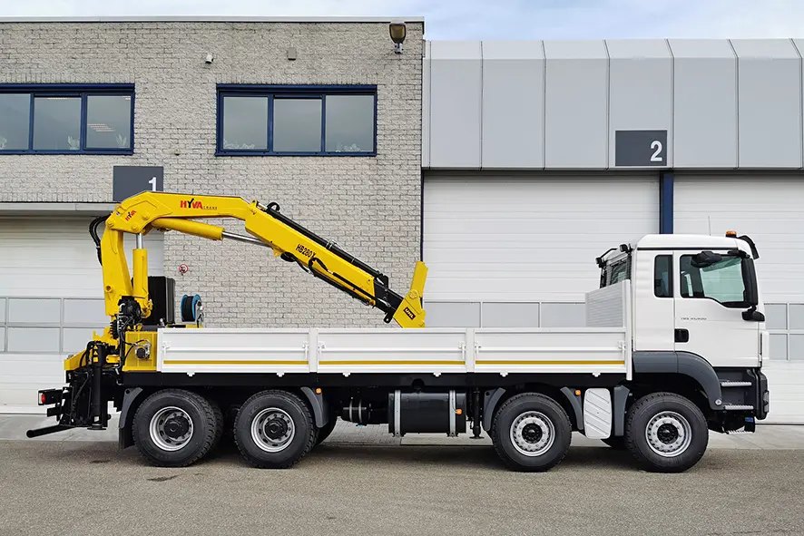 MAN TGS 41.400 BB-WW Crane Truck 8x4 7