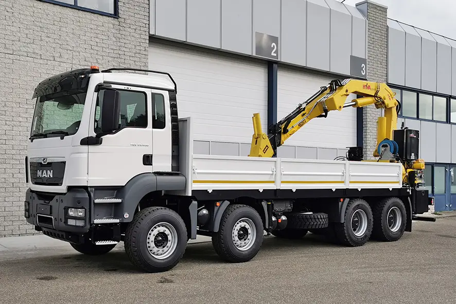 MAN TGS 41.400 BB-WW 8x4 Crane Truck 8