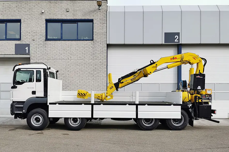 MAN TGS 41.400 BB-WW 8x4 Crane Truck 14