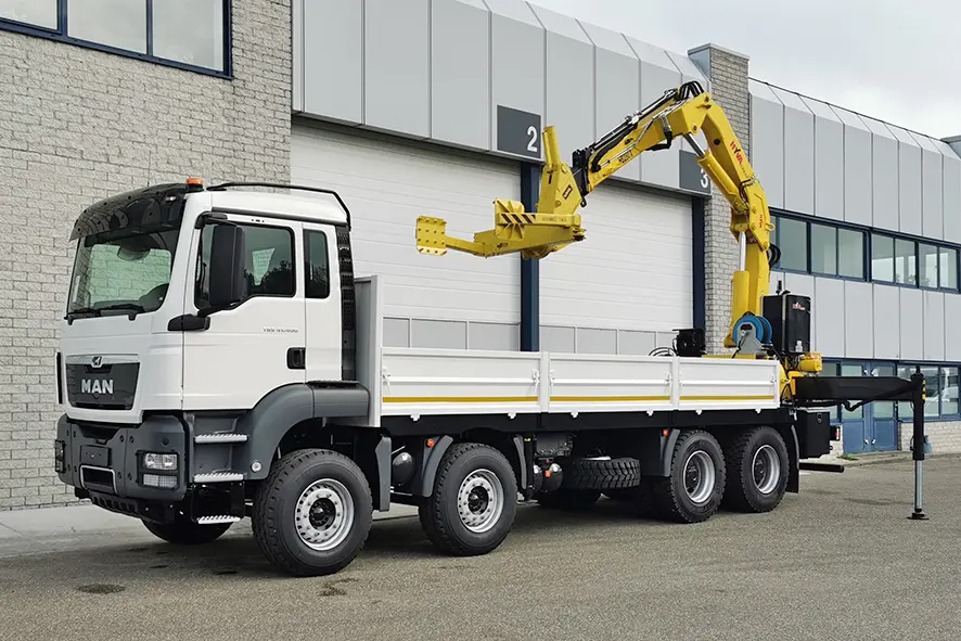 MAN TGS 41.400 BB-WW 8x4 Crane Truck 19