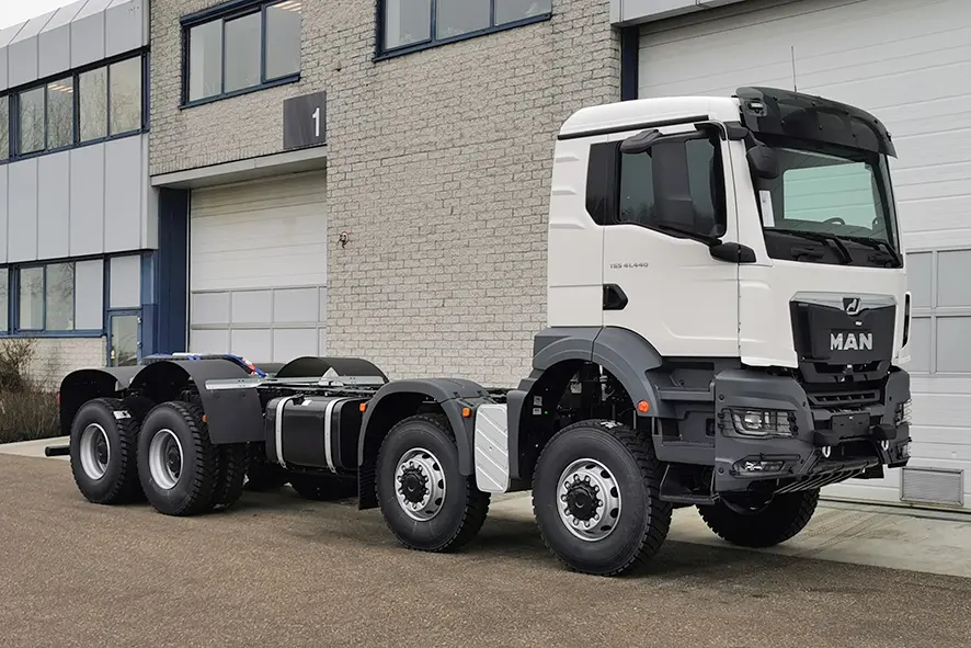 MAN TGS 41.440 BB CH Chassis Cabin 8x8