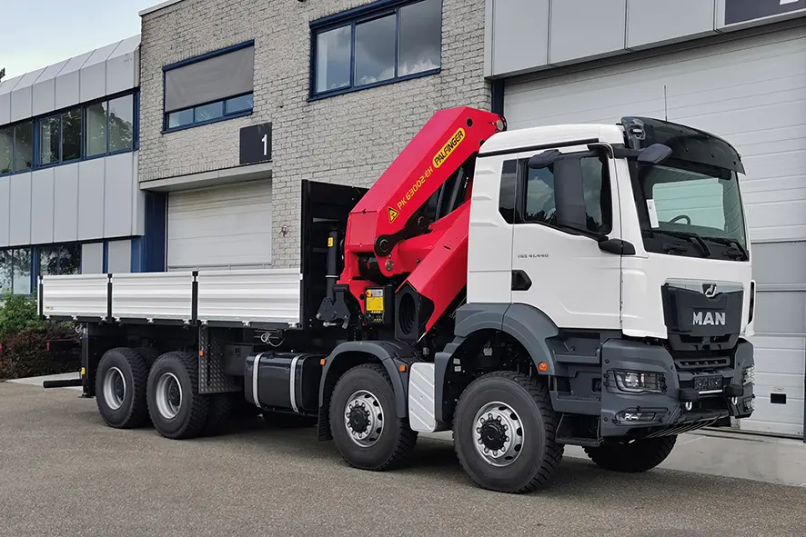 MAN TGS 41.440 BB CH 8x8 Camion grue