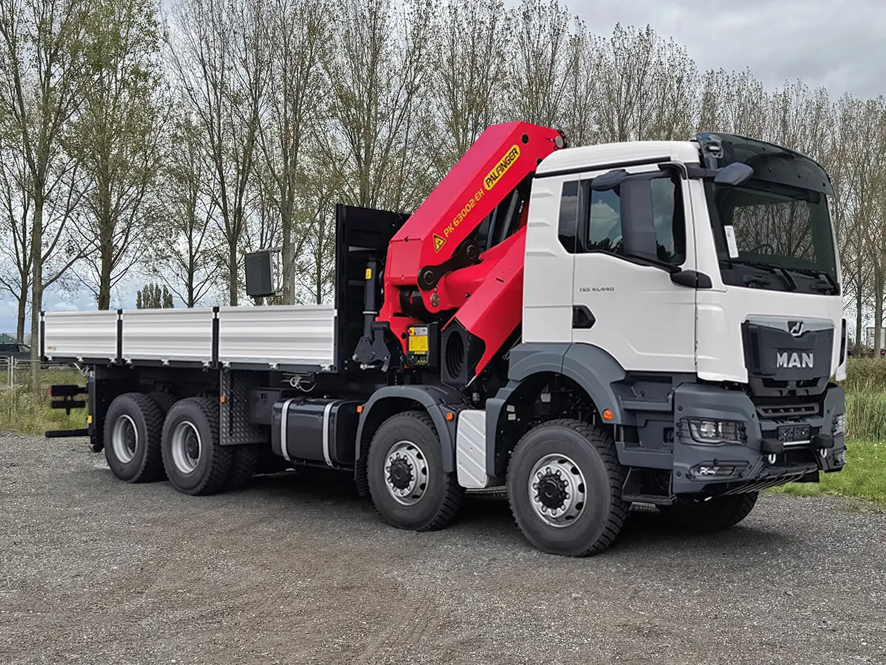 MAN TGS 41.440 BB CH 8x8 Crane Truck