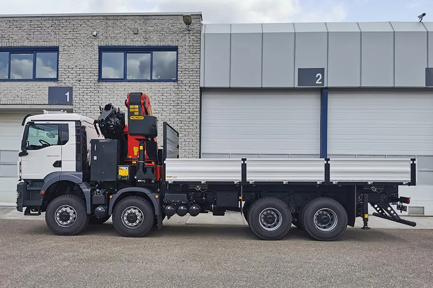 MAN TGS 41.440 BB CH Crane Truck 8x8 4