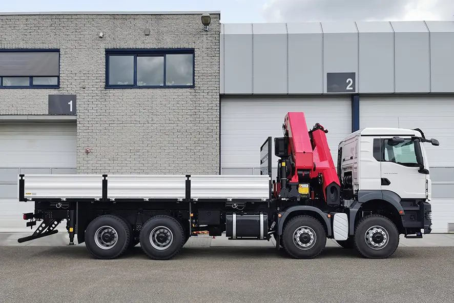 MAN TGS 41.440 BB CH Crane Truck 8x8 5