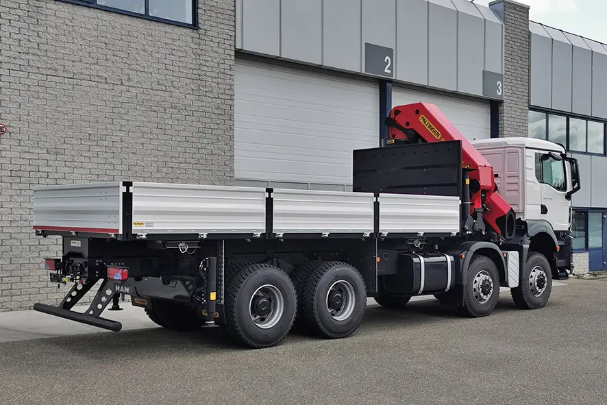 MAN TGS 41.440 BB CH Crane Truck 8x8 6