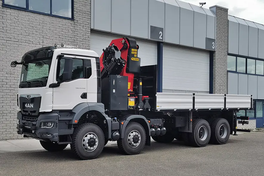 MAN TGS 41.440 BB CH Crane Truck 8x8 7