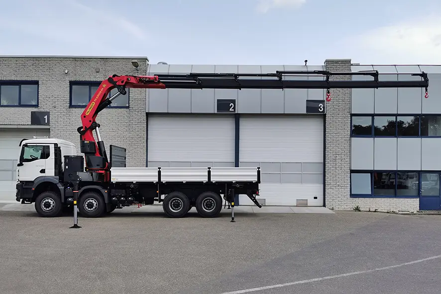 MAN TGS 41.440 BB CH Crane Truck 8x8 11