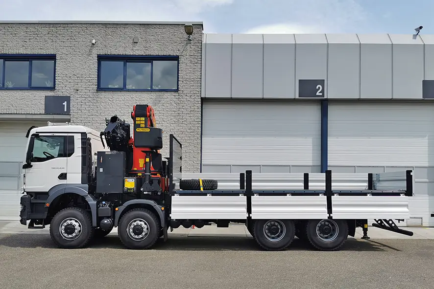 MAN TGS 41.440 BB CH Crane Truck 8x8 12