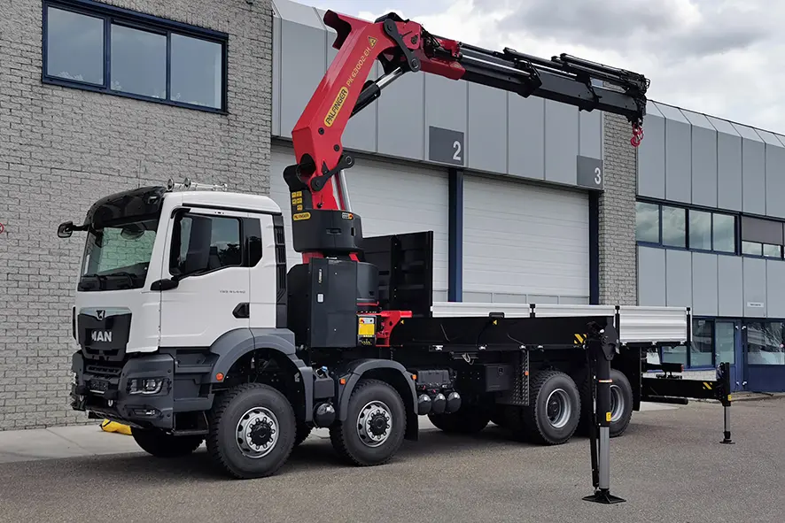 MAN TGS 41.440 BB CH 8x8 Crane Truck 13