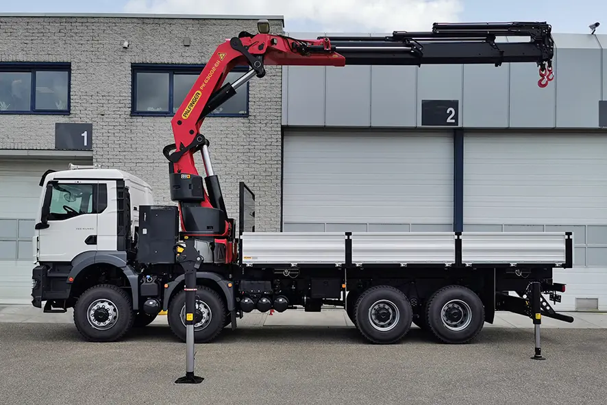 MAN TGS 41.440 BB CH 8x8 Crane Truck 14