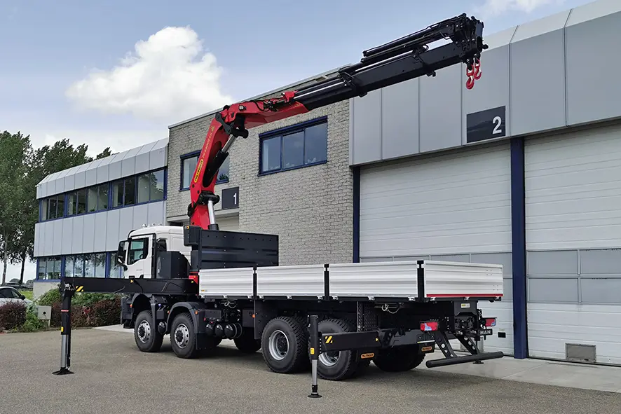 MAN TGS 41.440 BB CH Crane Truck 8x8 15