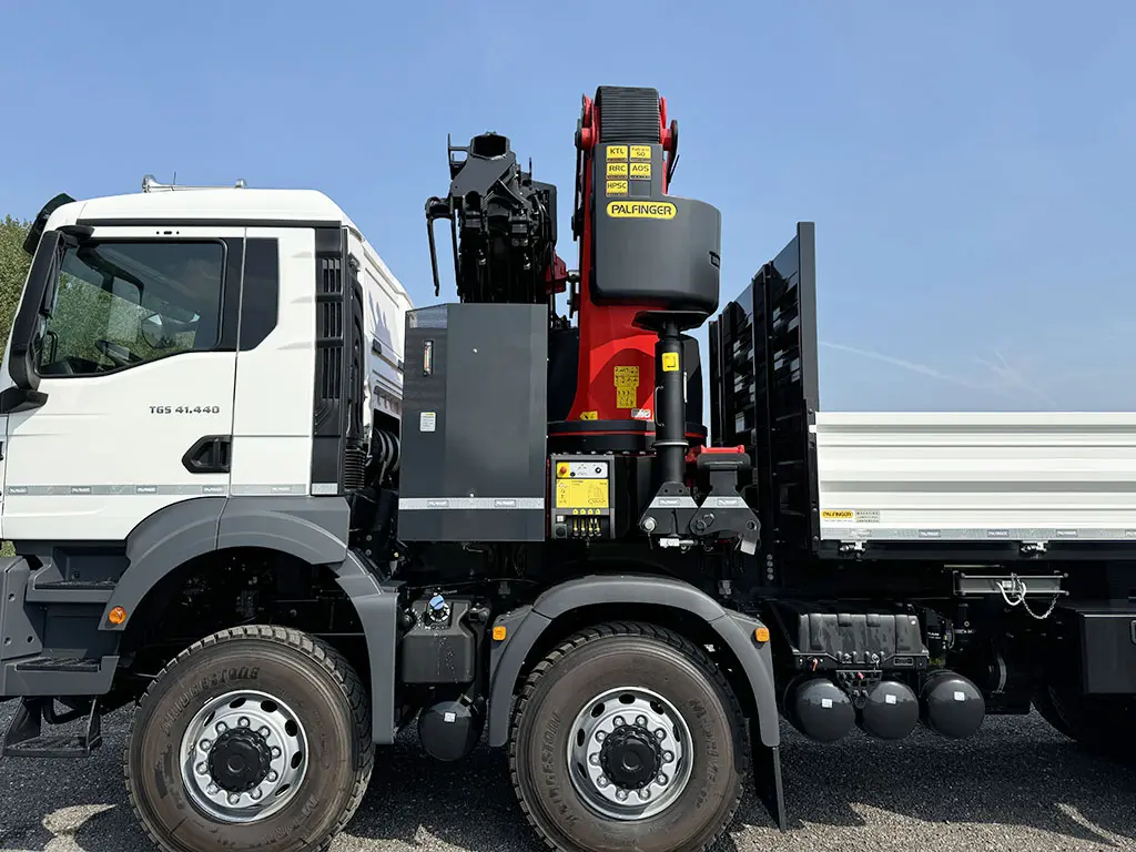 MAN TGS 41.440 BB CH 8x8 Camion grue 15