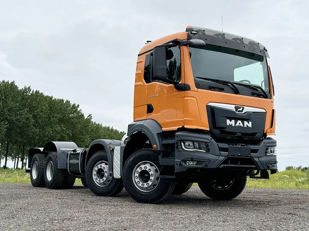 MAN TGS 41.480 BB CH 8x4 Chassis Cabin 8