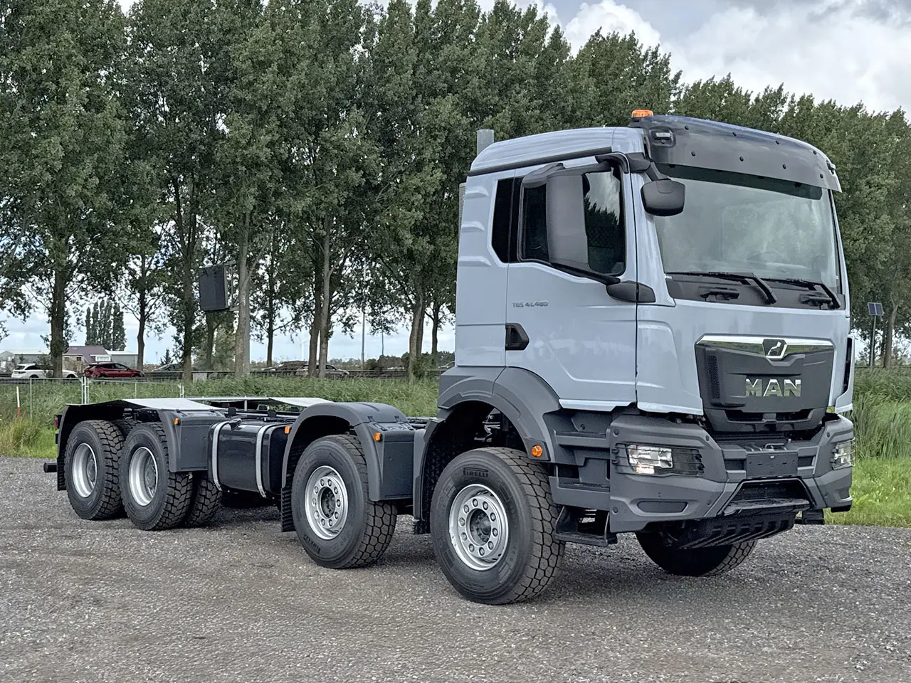 MAN TGS 41.480 BB CH Châssis Cabine 8x4