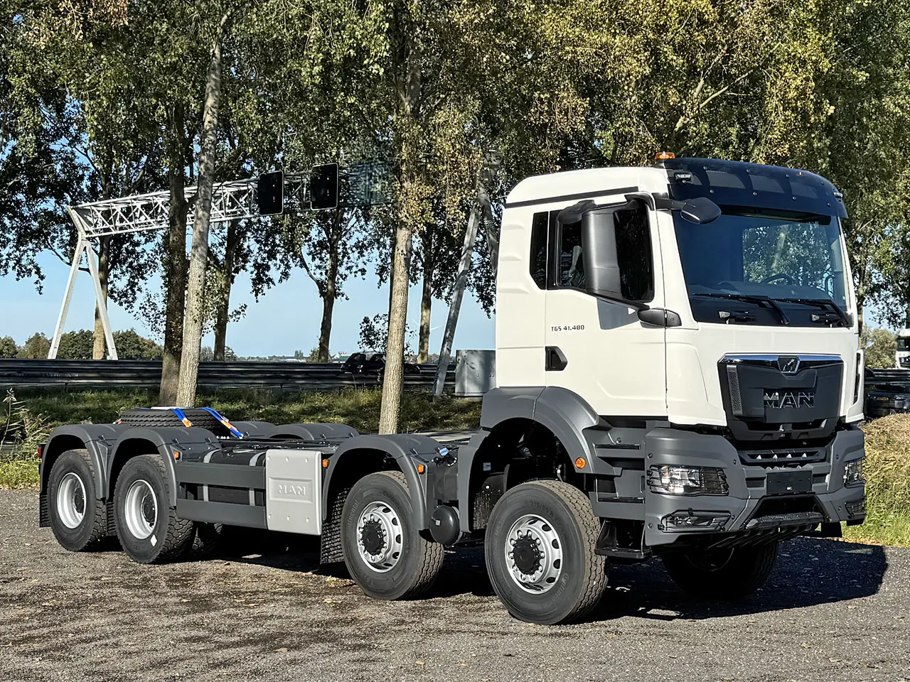 MAN TGS 41.480 BB CH Chassis Cabin 8x8