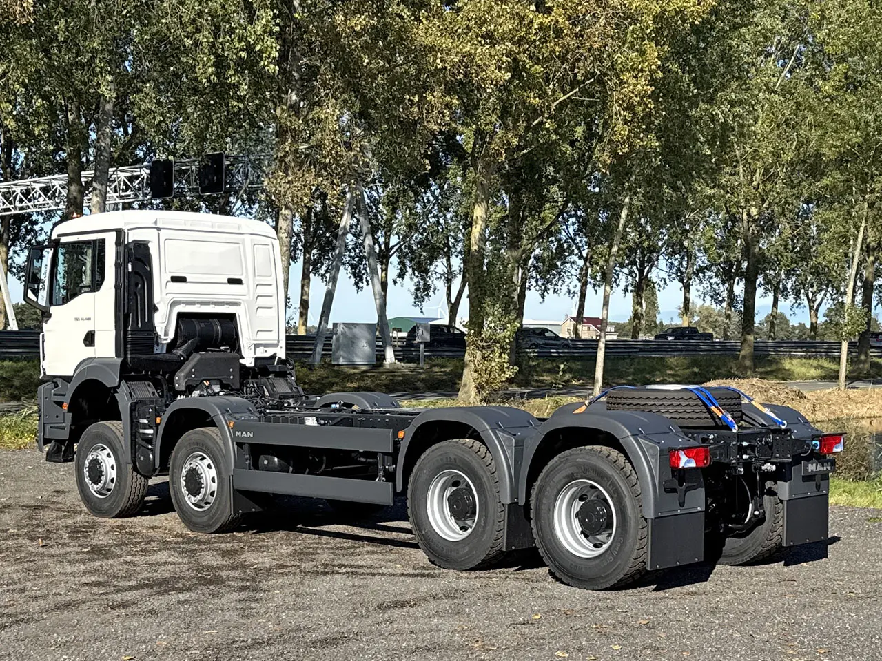 MAN TGS 41.480 BB CH Chassis Cabin 8x8