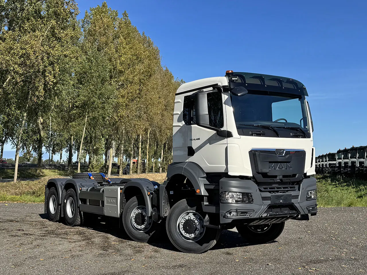 MAN TGS 41.480 BB CH Chassis Cabin 8x8 4