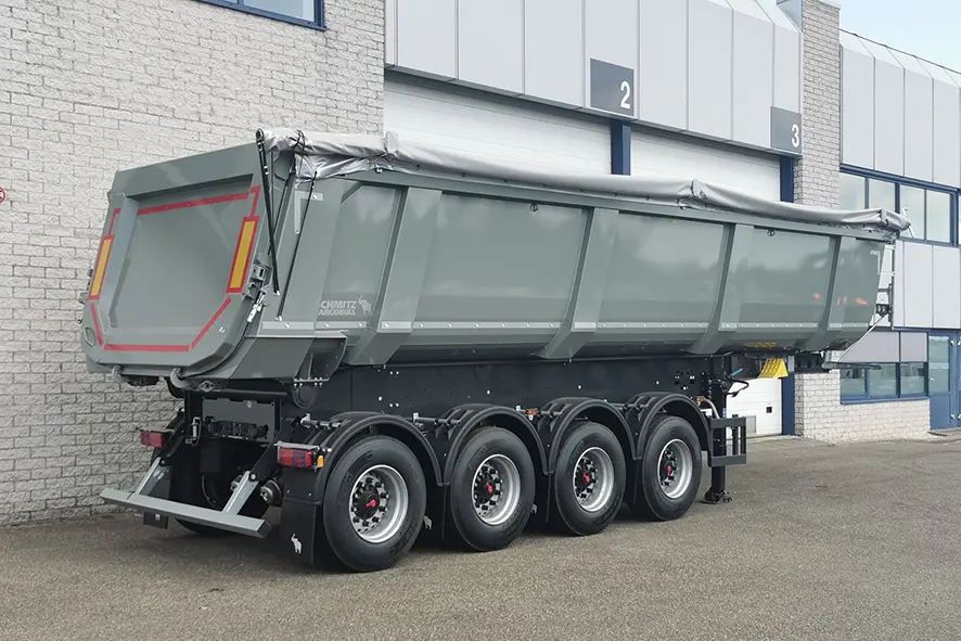 Schmitz Cargobull SKI 24 4-Axle Tipper Trailer 5