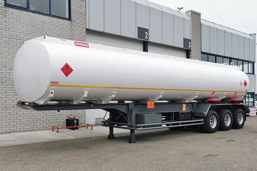 Sievering TSA45-5 ADR Fuel Tank Trailer 3-Axle 6