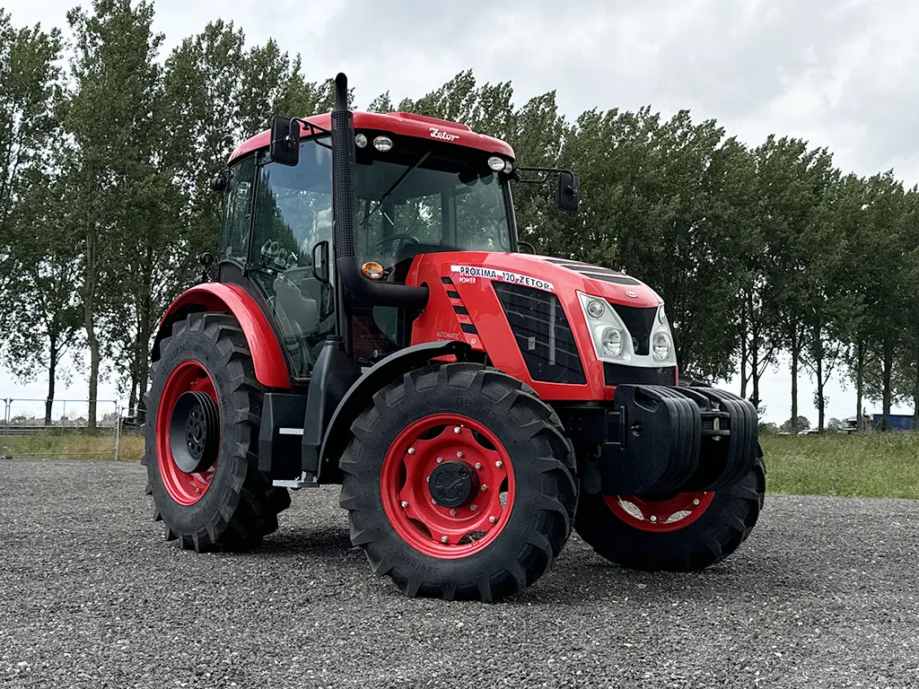 Zetor Proxima Power 120 4x4 Agricultural Tractor 8